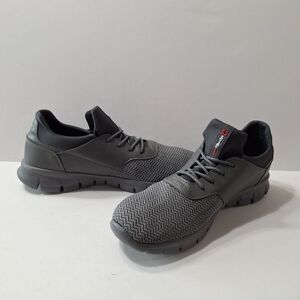 Alpine Swiss Gray Leo Men's Flex Knit Athletic Lightweight Tennis Shoes Size 11